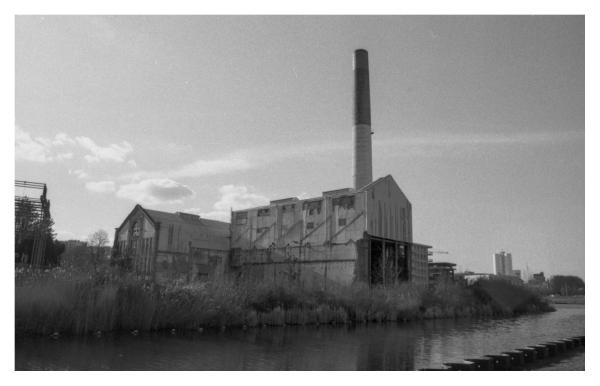 Oude Electrabel centrale frame 3