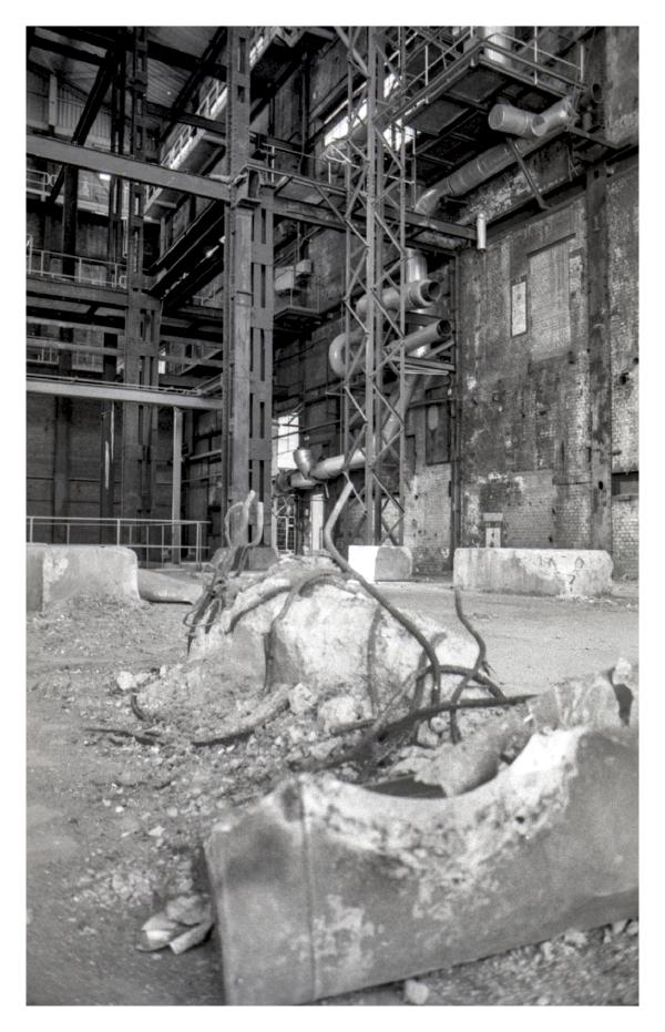 Oude Electrabel centrale frame 7